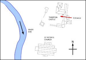 TivertonCastle GroundPlan