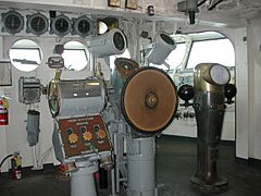 USS Lexington Helm