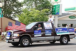 Amy Klobuchar campaign IMG 1288 tower mn