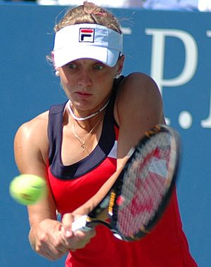 Anna Chakvetadze at the 2009 US Open 12