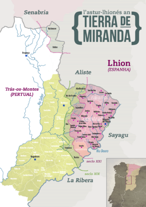 Asturllionés en Tierra de Miranda