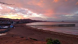 Cayucos State Beach at Sunrise