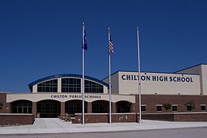 ChiltonWisconsinHighSchoolEntranceJuly2007