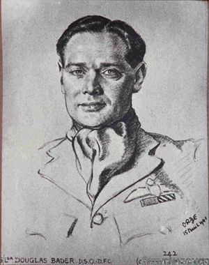 Douglas Bader by Cuthbert Orde