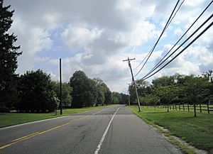 Along Stage Coach Road (CR 524)