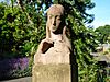 Stone sculpture in the Royal Botanic Garden, Sydney