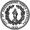 Official seal of Greensboro