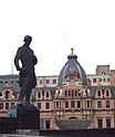 Juan Bautista Alberdi en Plaza Constitución