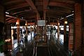 Korea-Tongyeong Port-Turtle ship replica-Inside-02