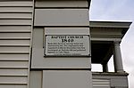 Littleton MA First Baptist Church plaque