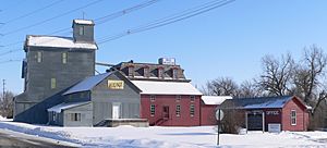 Neligh Mill on bank of Elkhorn River (2010)