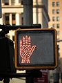 Pedestrian LED Traffic Light NYC