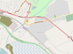 Rainham london open-s-map