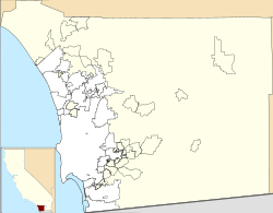 Oak Grove Butterfield Stage Station is located in San Diego County, California