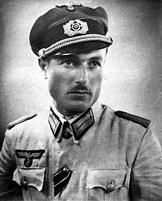 Shalva Loladze, aka Schalwa Loladse, a Georgian soldier of the German Wehrmacht