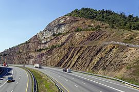 Sideling Hill cut MD1