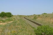 Southland BNSF tracks 2009