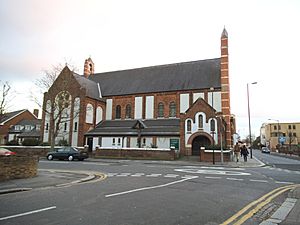 St Winefride's Church, South Wimbledon by David Howard Geograph 3763413.jpg