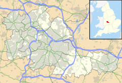 Walsall is located in West Midlands county