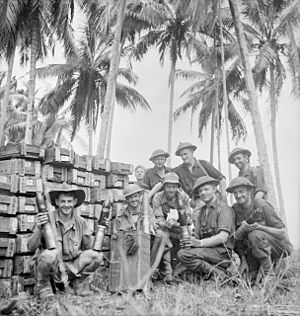 013822 ammunition captured at Gona