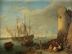 Adrien Manglard - Seehafen - GG 1779 - Kunsthistorisches Museum