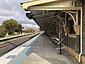 Bathurst railway station platform view 3