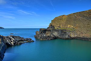 Blue Lagoon, Abereiddy 2014-09-09