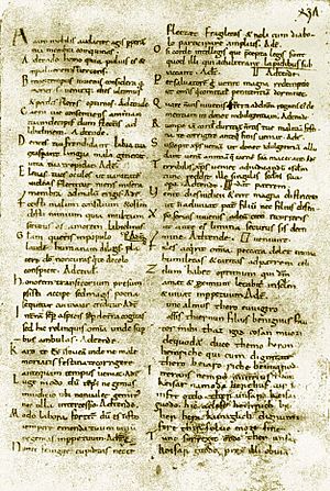 Carmina Cantabrigiensia Manuscr-C-fol436v