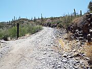 Cave Creek-Stoneman Military Trail-Black Mountains-1865