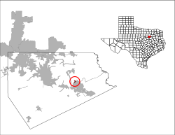 Ellis County Garrett.svg