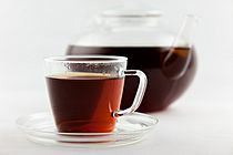 Frisch aufgebrühter Rooibos