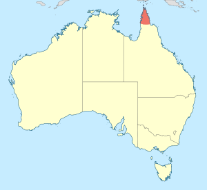 Ictinogomphus paulini distribution map.svg