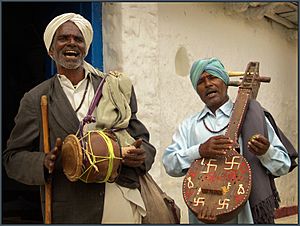 Indian village musicians