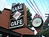 Lake Union Cafe Street Clock, Seattle, 2004 (16957017249) (2).jpg