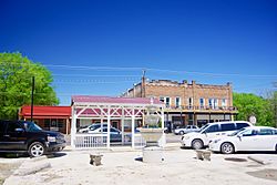 Buildings along Main Street (SR 69)