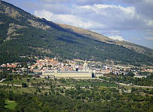 San Lorenzo de El Escorial view