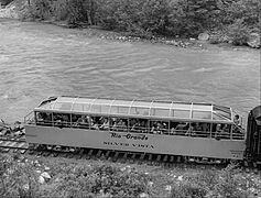 Silver Vista observation car Denver and Rio grande 1951