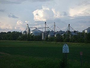 Looking into Garwin from the south