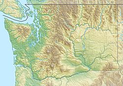 Burroughs Mountain is located in Washington (state)