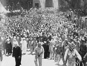 Abdullah leaving Al Aqsa