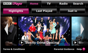 BBC iPlayer Wii