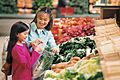 Bagging vegetables