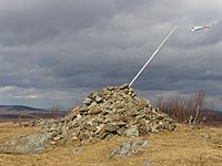 Brace Mountain summit cairn