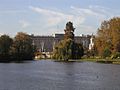 Buckingham Palace viewed from St. James's park