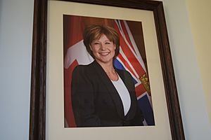 Christy clark portrait