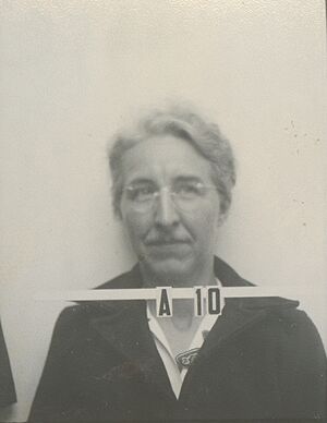 Elda Anderson identity badge photo