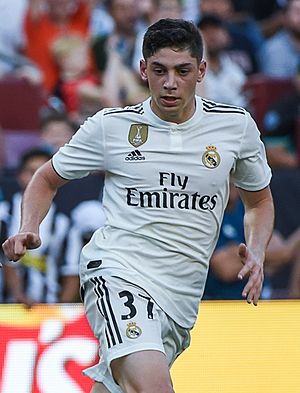 Federico Valverde Real Madrid 2018