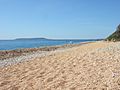 Isle of Portland from Ringstead Bay with Weymouth