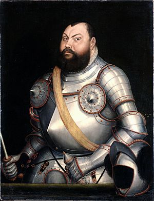 Lucas Cranach d.J. - Kurfürst Johann Friedrich der Großmütige von Sachsen (1578)