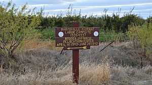 Marysville Assembly Center marker